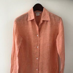 Loro Piana - Linen Blouse Shirt IT40